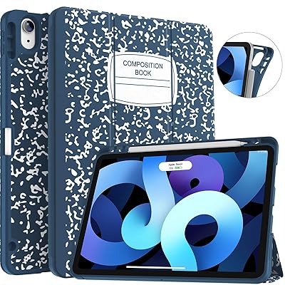 ipad air 4 case with apple pencil holder