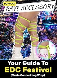 Ella Lust Rave Leg Wrap for Women - EDC Festival