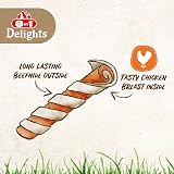 8in1 Delights Chicken Twisted Sticks 10 pieces Dog Chew Snack view 2