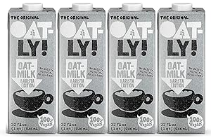 Direct Coffee Tea Est 2019 Oat Milk Value Bundle – Barista Edition, 4-Pack Non-Dairy Creamer for Coffee, Vegan, Dairy-Free & Gluten-Free, Includes Brand Sticker