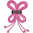 Brightedly 16 FT Double Dutch Jump Rope Set (2 Pack), Long Jump Ropes for Kids or Adults, Knotted Ends for Firmer Grip When Rope Skipping, Portable, Soft, Comfortable, Durable Quality Material