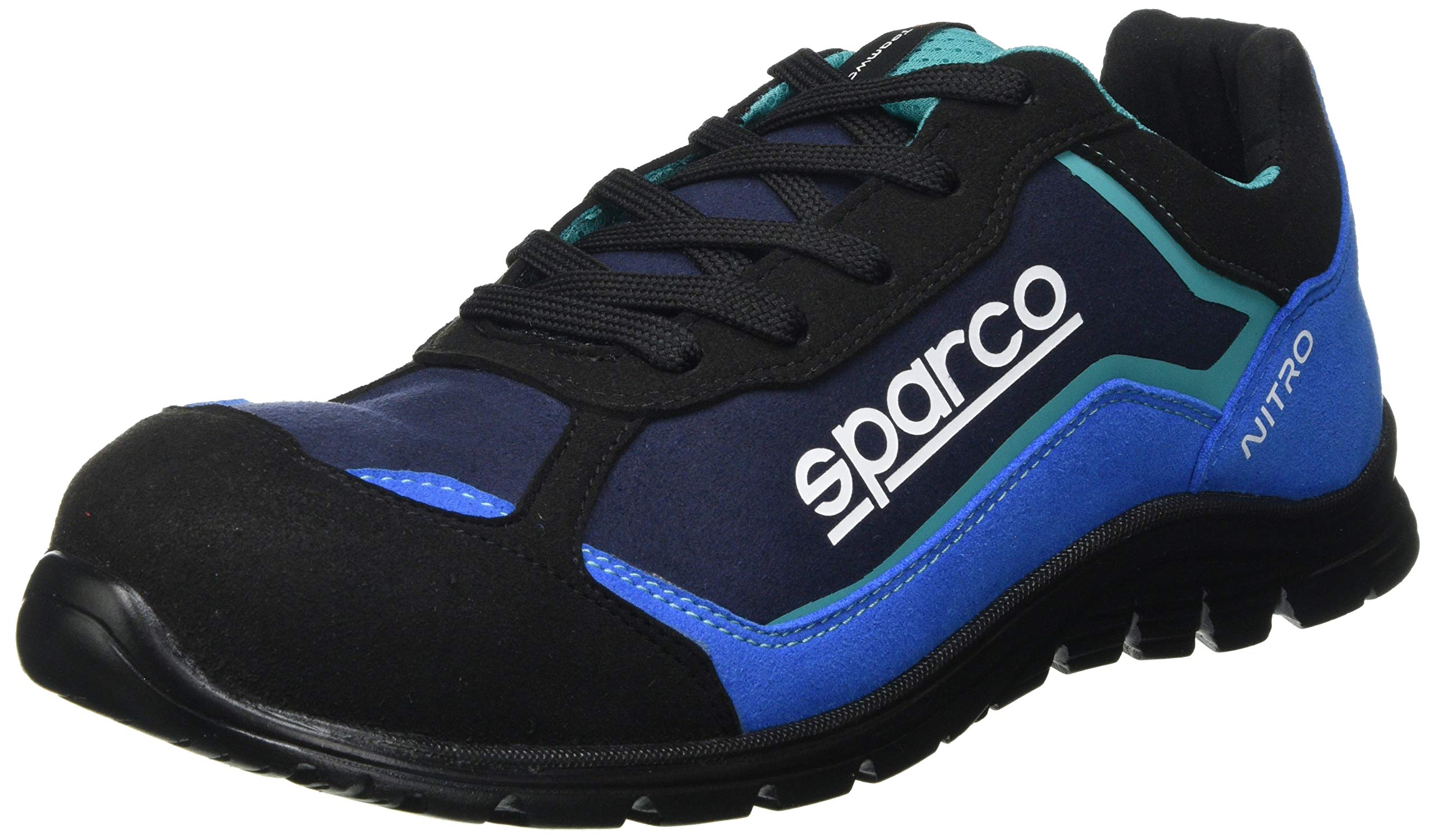 Sparco Teamwork Nitro S3, Men Shoes, Blue/Black, 8 UK