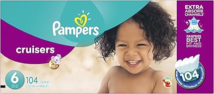 pampers cruisers diapers size 6