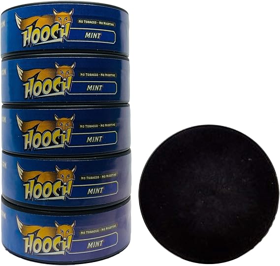 Amazon.com: Hooch Snuff - Non-Tobacco Nicotine Free Chew - Mint - Fine Cut - Includes Free DC ...