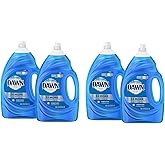 Dawn Ultra Dishwashing Liquid Dish Soap tGKCYn, Original Scent, 4 Count (56 Ounce)