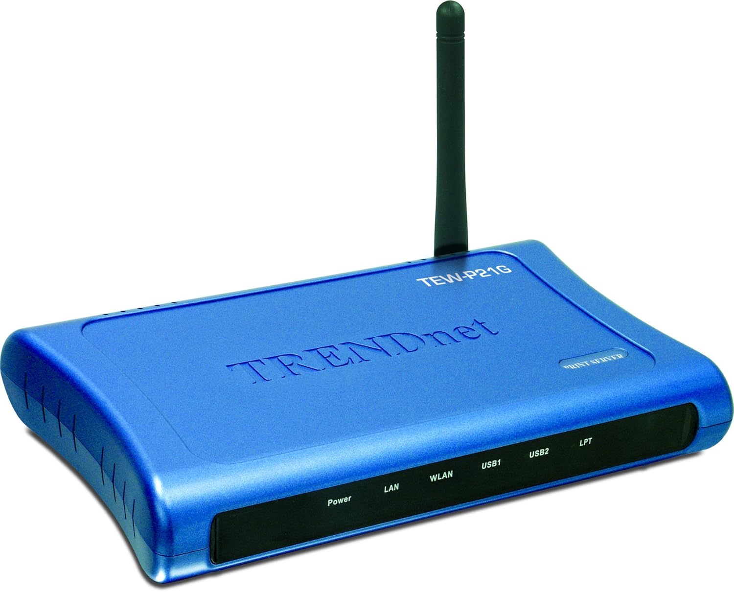 Wireless 3Port Print Server TEWP21G (Blue) Electronics
