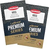 LalBrew VOSS Kveik Brewing Yeast (2 Pack) - Kveik Ale Yeast - Make Beer At Home - 11 g Sachets - Saccharomyces cerevisiae - Sold by CAPYBARA Distributors Inc.