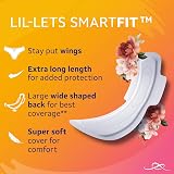 Lil-Lets Extra Protection Maxi Pads with Wings 10 Pack view 6