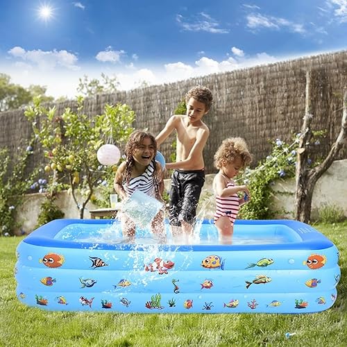 Inflatable Swimming Pool-TINKLE WELL Kiddie Pool 80