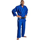 Ronin Judo Gi - Professional Made Martial Arts Uniform - Single Weave Blue Kimono - Perfect for Competition or Training