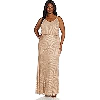 Amazon.com: Adrianna Papell Women's Floral Beaded Godet Gown, Taupe/Pink, 2: Clothing, Shoes & Jewelry Amazon.com: Adrianna Papell Women's Floral Beaded Godet Gown, Taupe/Pink, 2: Clothing, Shoes & Jewelry