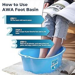 AWA Foot Soaking Tub for Soaking Feet, Extra Large