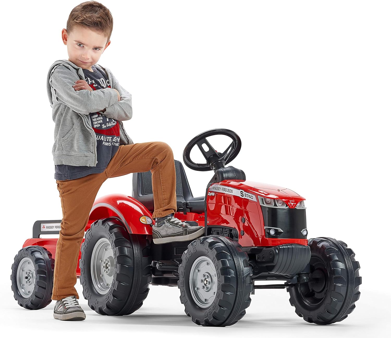 tractor a pedales paris