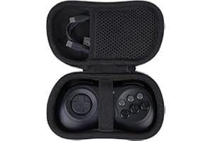 co2CREA Hard Case Compatible with 8Bitdo NEOGEO / 8Bitdo M30 Wireless Bluetooth Controller, Black Case