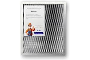 WZKO Charcoal Range Hood Grease Filter - Compatible with B-roan & K-enmore (8 3/4 X 10 1/2 X 3/8) - 1 Pack