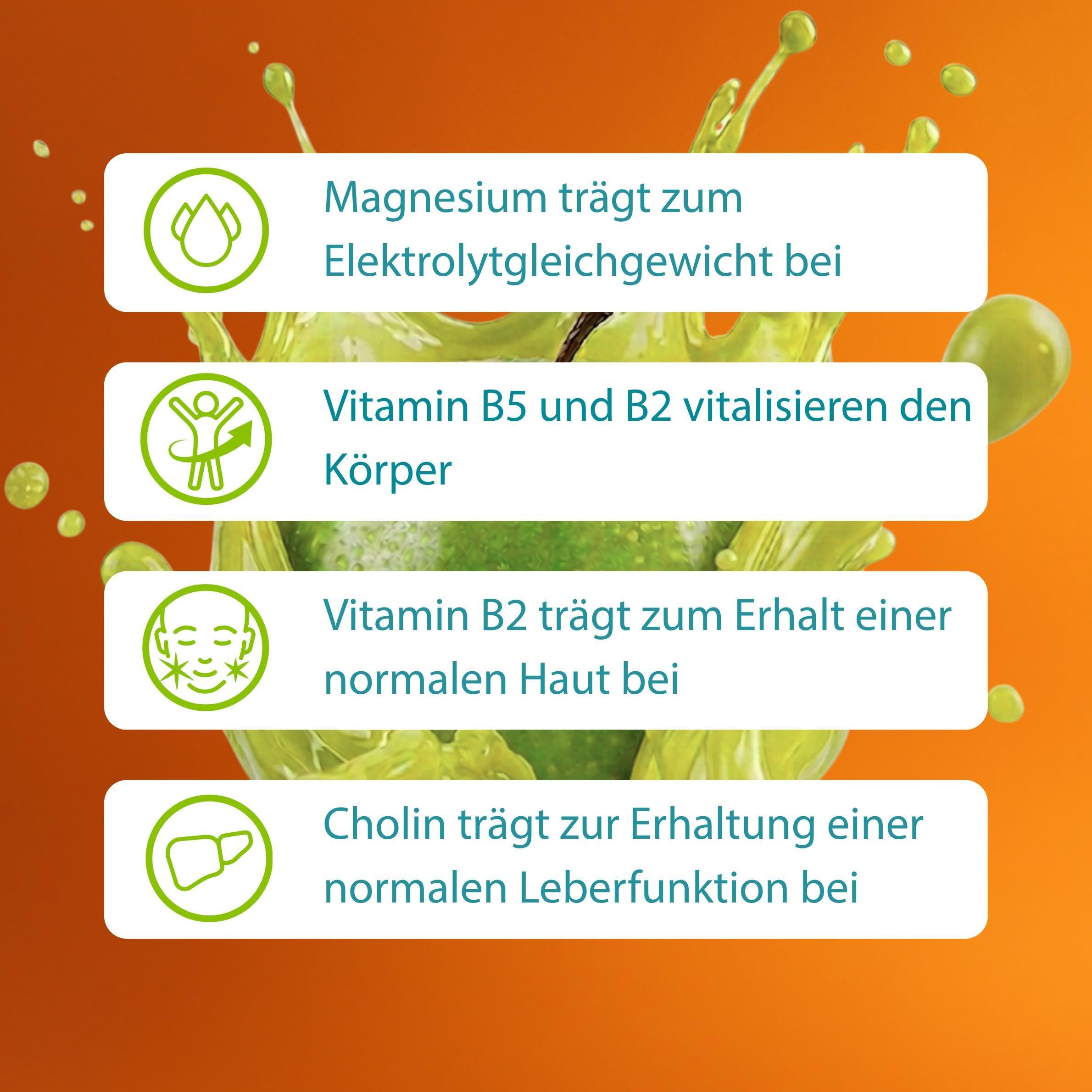 ELOTRANS reload - isotonische Elektrolyt-Glucose-Mischung - Nahrungsergänzungsmittel mit Magnesium, Kaliumchlorid, Cholin und B-Vitaminen - 1 x 25 Beutel - Apfel-Geschmack 3