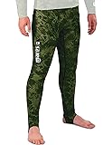 Mares Rash Guard Lycra Pants, Green Camo, Small