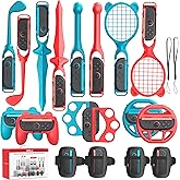 STARTRC GAMES Switch 2 Sports Accessories Bundle for Nintendo Switch 2 (2025),18 in 1 Family Party Pack Games Accessories Set Compatible with Switch 2 Sports Games