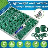 ZDBB 595 Pcs Automotive AC O Rings Kit SAE Metric 36 Sizes Green view 3