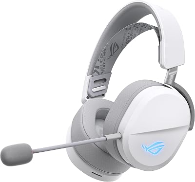 ROG Pelta - Auriculares Gaming Inalámbricos Trimodal - Blanco