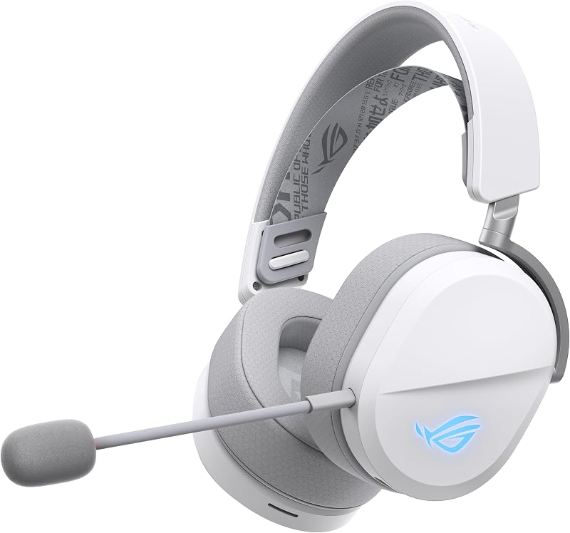 ROG Pelta - Casque Gaming sans Fil tri-Mode - Blanc