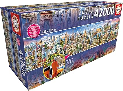 puzzle la vuelta al mundo