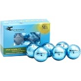 Chromax Metallic M5 Colored Golf Balls (Pack of 6)