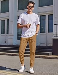 COOFANDY Mens Casual Joggers Pants - Cotton