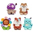 BumBumz 4.5-inch FairyGardenBumz Plush 5-Pack - Collectible Stuffed Toys - from The Makers of Original Squishmallows - Ages 3+