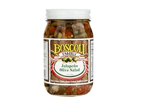 Boscoli Family Jalapeno Olive Salad, 15.5 oz.