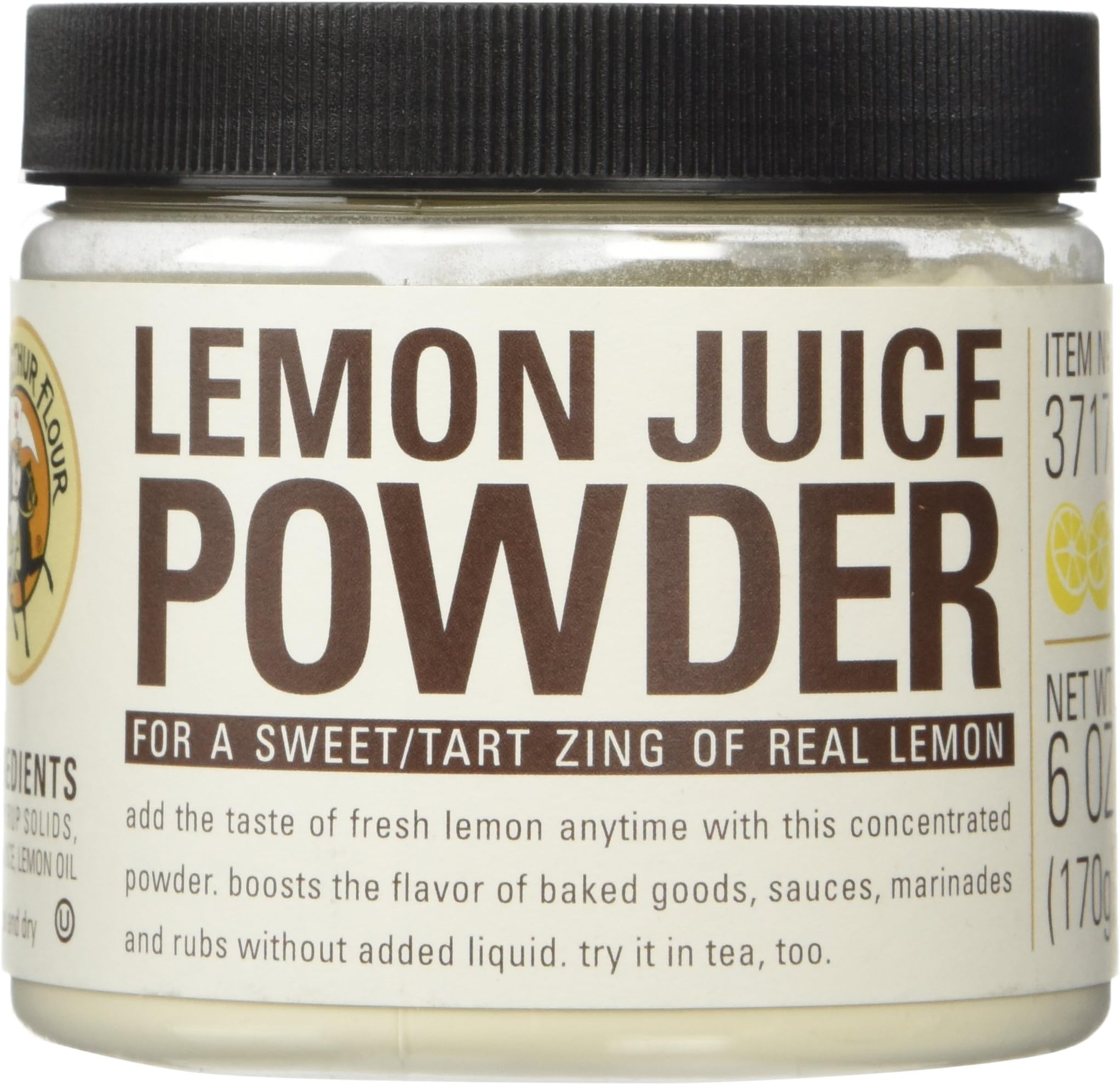 King Arthur Flour Lemon Juice Fruit Powder - 170g (6 oz.)