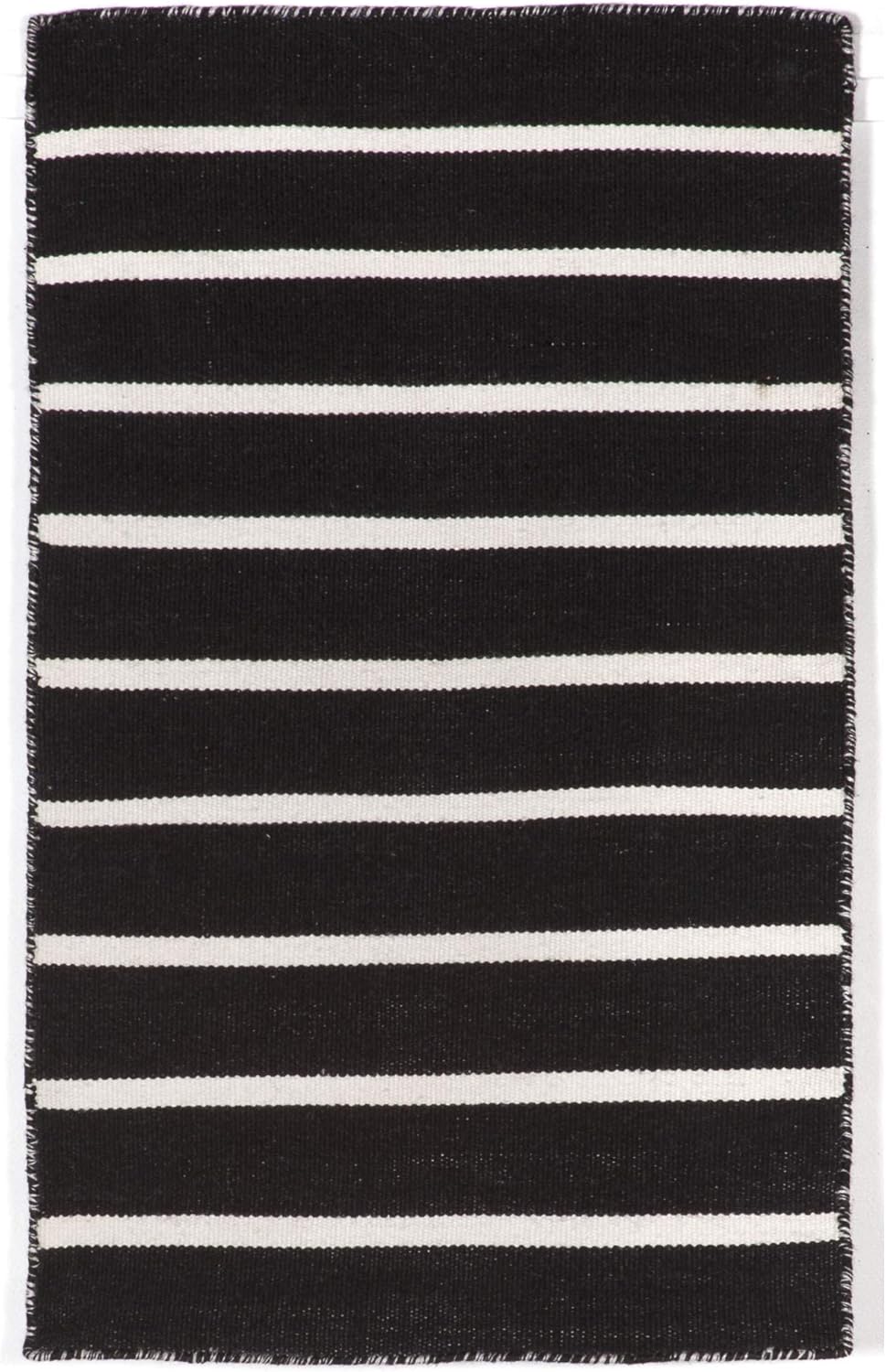 Best black cream striped carpet