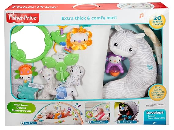 fisher price safari dreams deluxe comfort gym