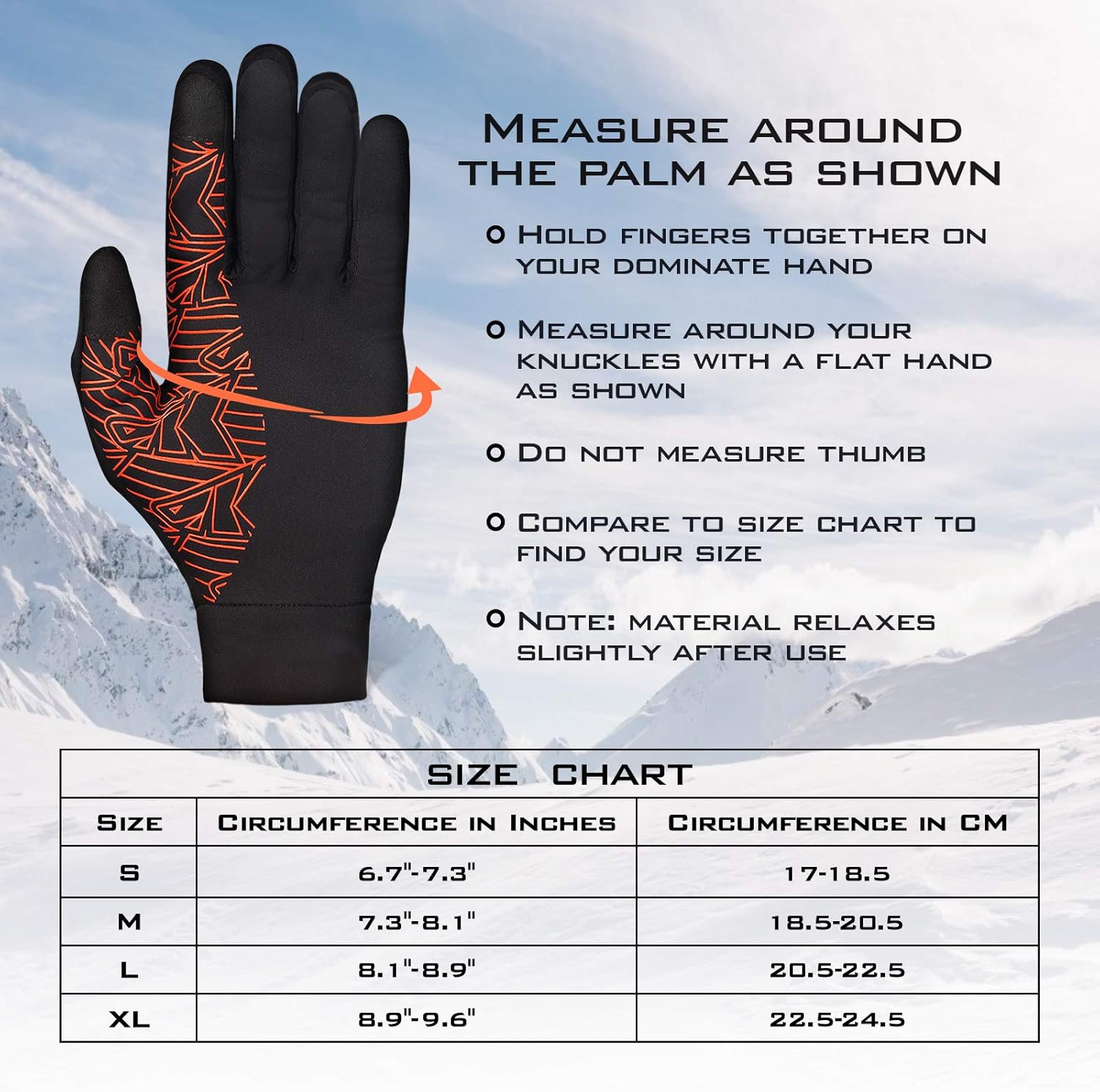 KastKing Morning Frost Liner Gloves – Thermal Touch Screen Running Glove Liners: Clothing