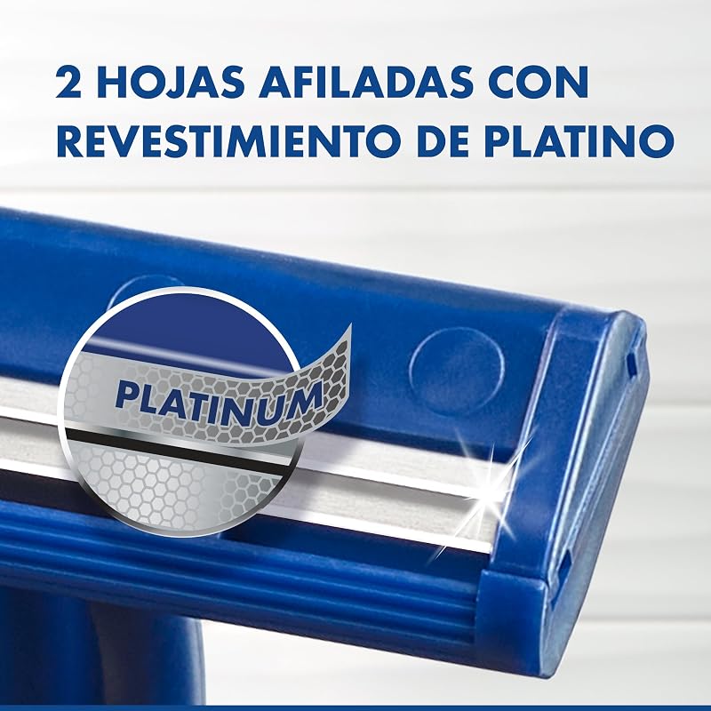 Gillette blue ii máquina de caso descartável
