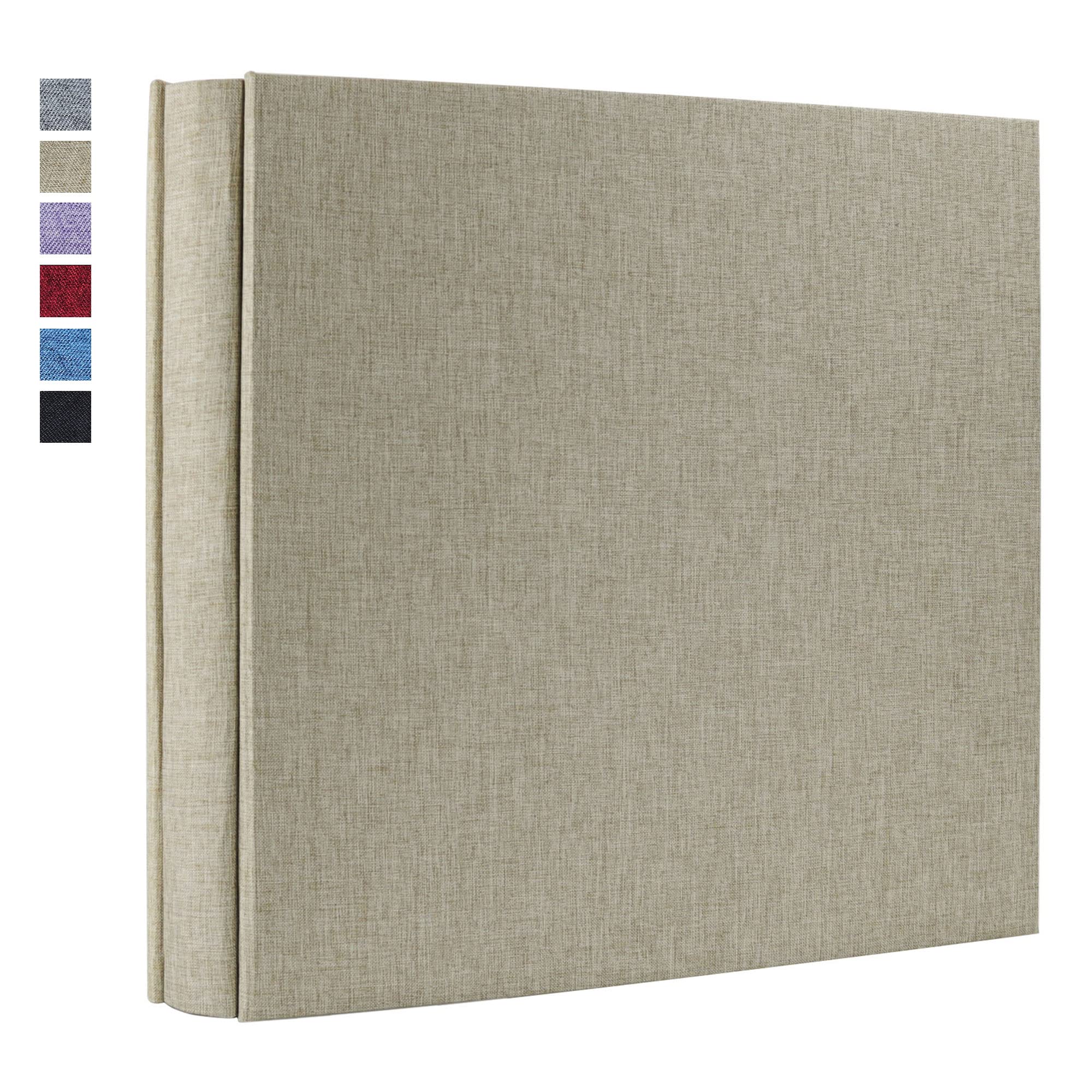 Vienrose Photo Albums Slip in 6×4 600 Pockets Linen Cover Extra Large Capacity Picture Books Hold Horizontal or Vertical Photos Family Baby Wedding