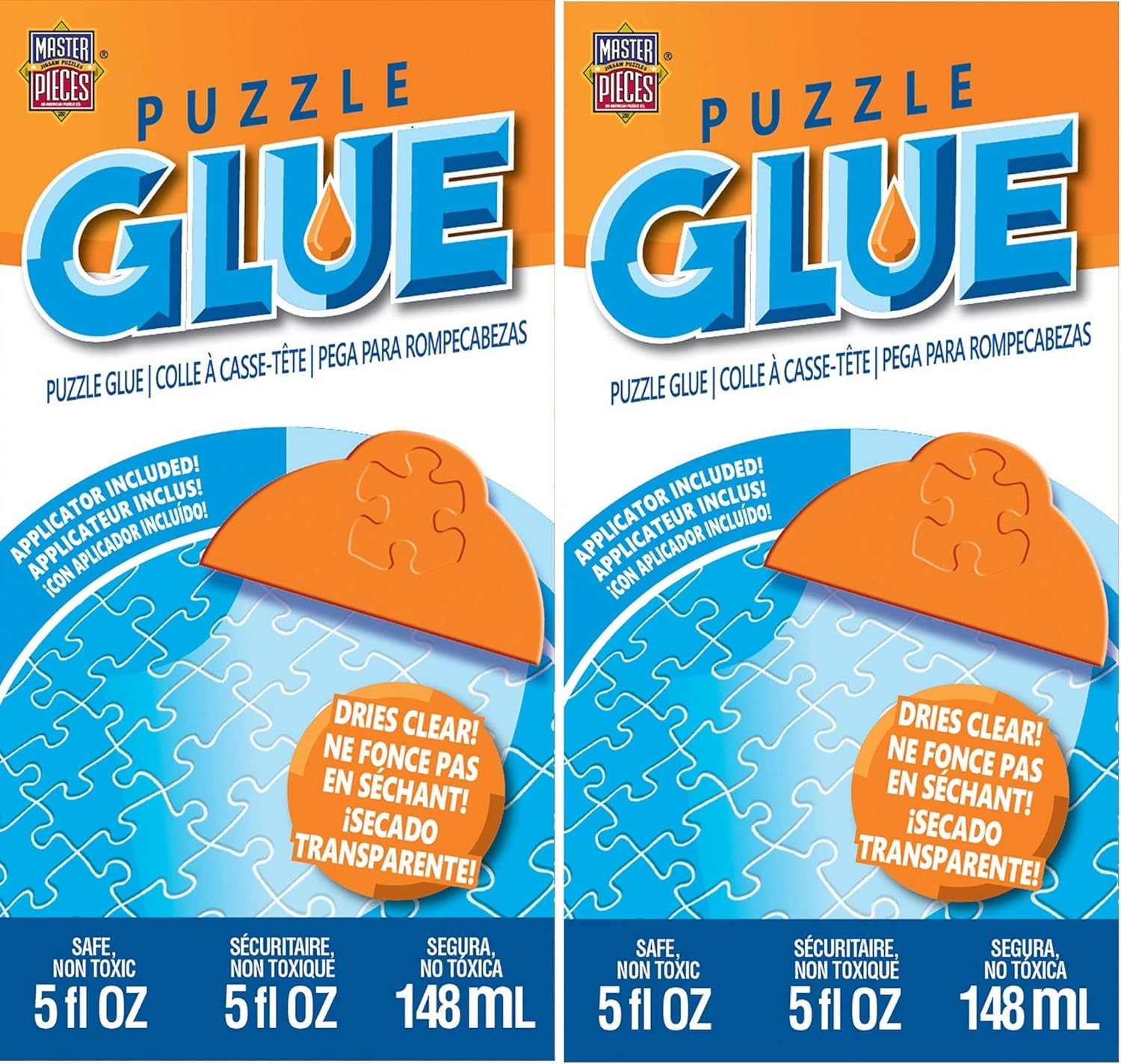 MasterPieces Accessories, 12 Permanent Adhesive Glue Sheets with Peel-Off-Backers: Toys & Games