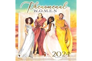 African American Expressions 2024 Wall Calendars - Monthly Calendars Celebrating Black Culture & History - 12x12 Hanging Calendar - 16 Months - Phenomenal Women Calendar