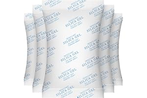 O2frepak 10 Gram(100Packs) Food Grade Moisture Absorbers Silica Gel Packs Desiccant for Storage,Food Safe Dessicant Silica Gel Packets for Moisture Storage Control