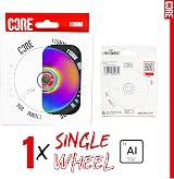 CORE Hollow Stunt Scooter Wheel 110mm ABEC 9 Bearings Black NeoChrome view 5