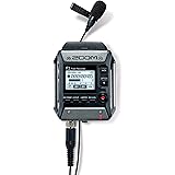 Zoom F1-LP Lavalier Body-Pack Recorder, Audio for Video Recorder, Records to SD Card, Battery Powered, Includes Lavalier Micr