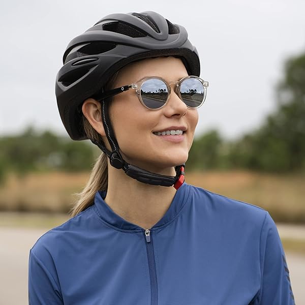 LUCYD LYTE BLUETOOTH AUDIO SUNGLASSES FOR MEN & WOMEN – SMART GLASSES WITH HEADPHONES, SPEAKER AND WIRELESS MIC – COMPATIBLE WITH ALEXA AND SIRI – MOONBEAM