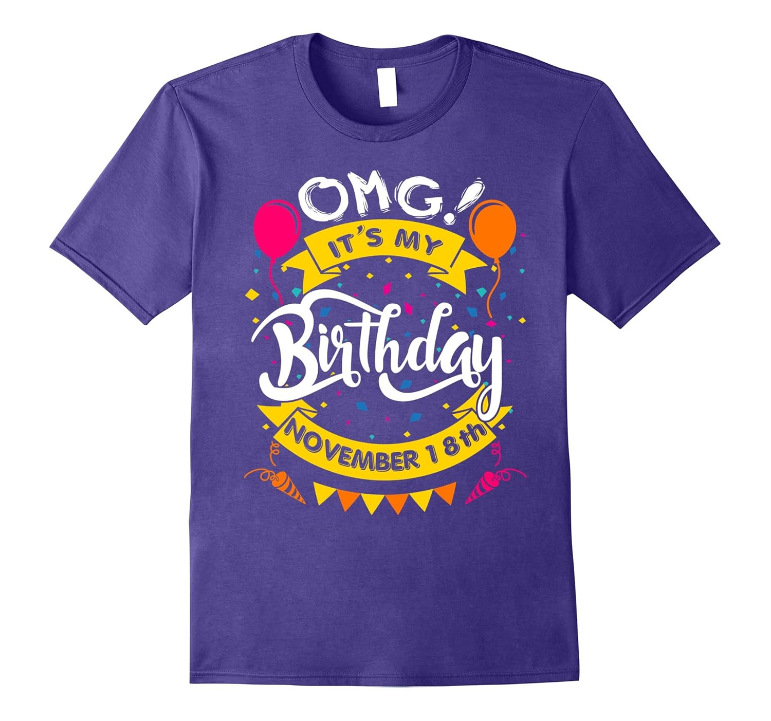 OMG! It's My Birthday November 18th - Birthday Gifts-Rose