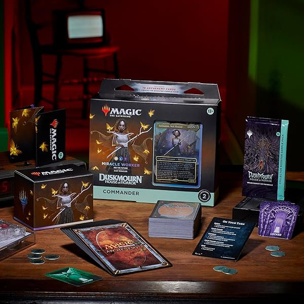 MAGIC: THE GATHERING DUSKMOURN: HOUSE OF HORROR COMMANDER DECK – MIRACLE WORKER