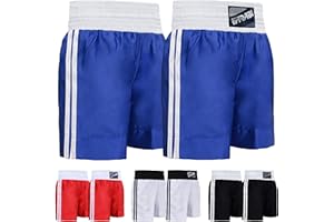 Farabi Sports Boxing Shorts – Boxing Trunks for Training Punching, Sparring Fitness Gym Kickboxing Shorts Men & Women