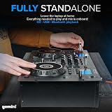 Gemini Sound CDM-4000BT Stand Alone DJ Media Player Mixer Bluetooth Dual Deck view 3