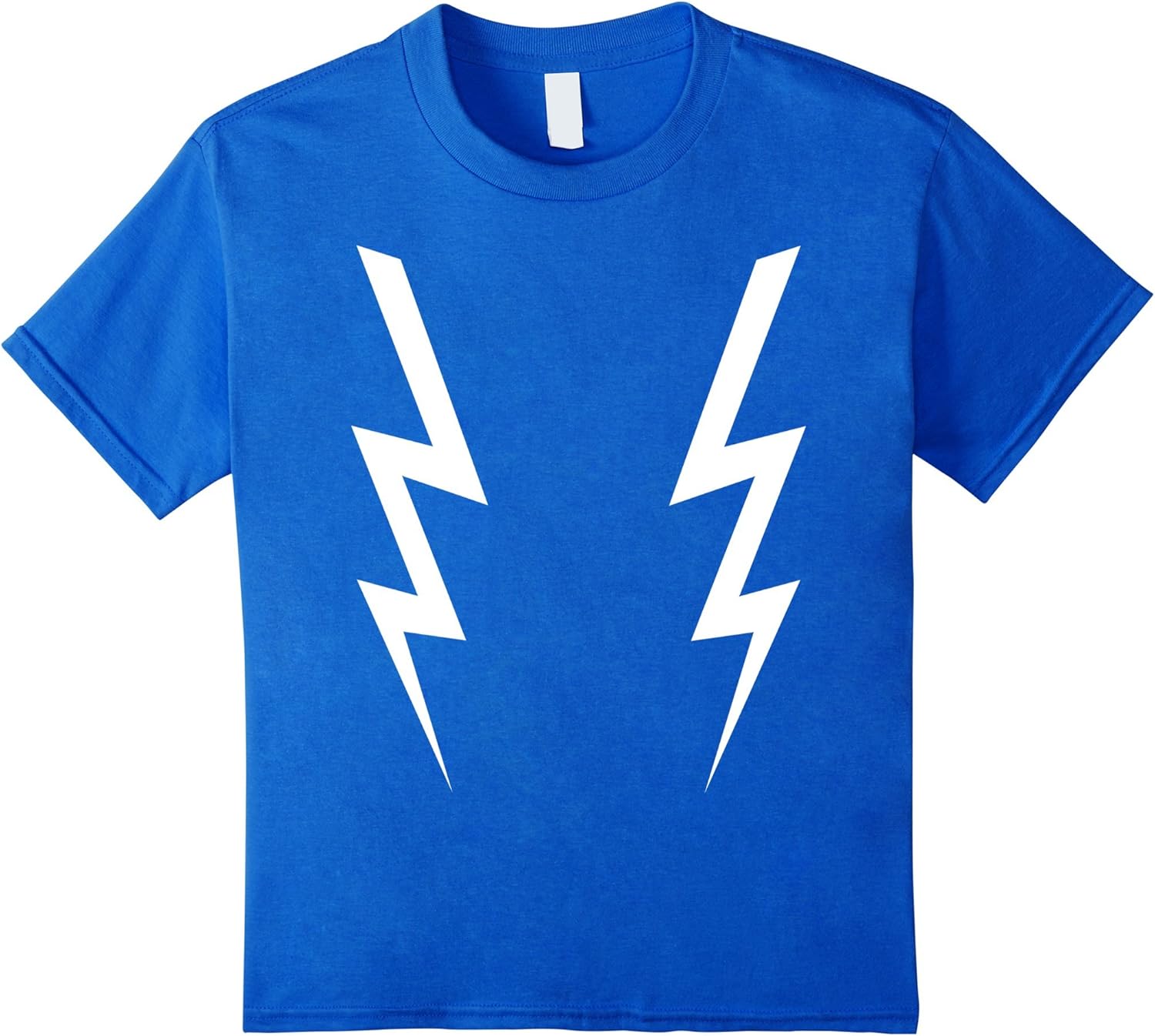 White Lightning Bolts TShirt Mens & Womens Sizes 5 Colors
