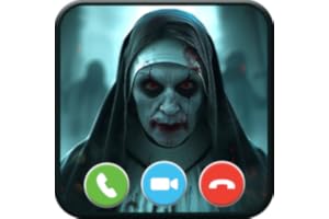 Scary Nun Prank Call: Spooky Video Chat Jumpscare App for Halloween Frights