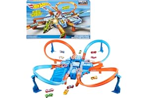 Piste de course Hot Wheels Criss Cross Crash
