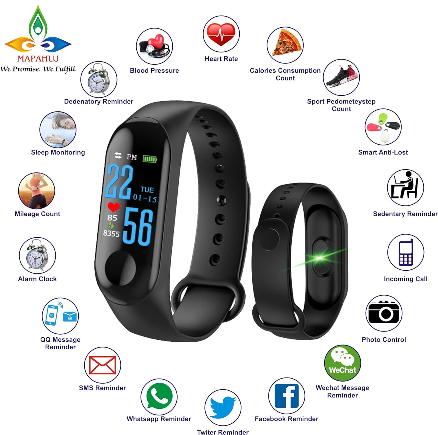 original m3 smart band